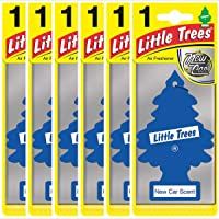 Little Trees MTZ02 Ambientadores Coche Nuevo- 6 piezas